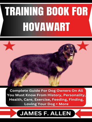 cover image of TRAINING BOOK FOR HOVAWART